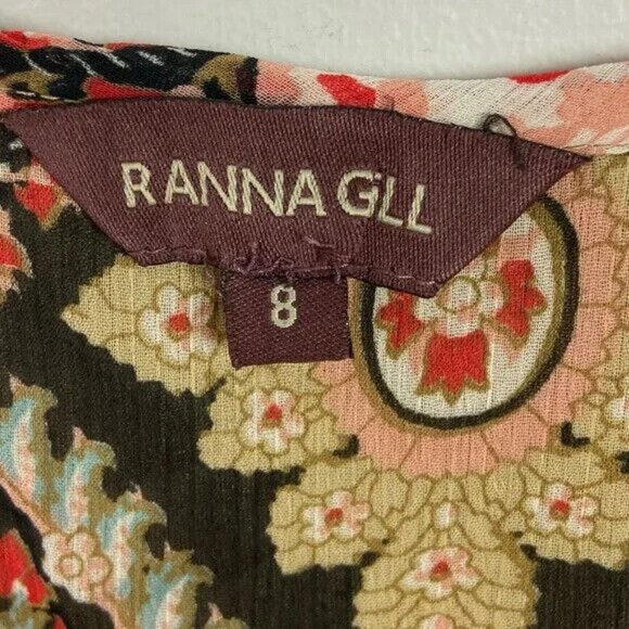 Anthropologie‎ Hippie Size 8 Bohemian Tunic Dress Chic Sleeves Whimsigoth Witchy - Picture 4 of 11